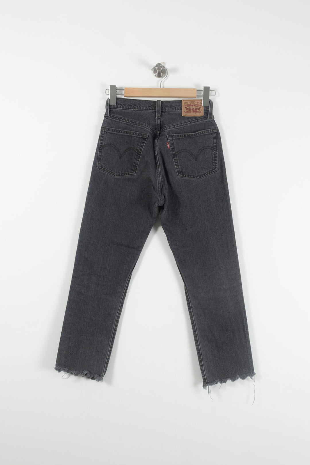 Jean Droit Gris - Taille XS/34 de la marque Levi's | PARAD90278 - Vendu par Paradigme - Image 4