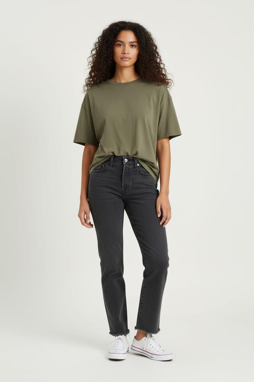 Jean Droit Gris - Taille XS/34 de la marque Levi's | PARAD90278 - Vendu par Paradigme - Image 1