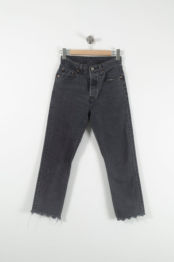 Jean Droit Gris - Taille XS/34 de la marque Levi's | PARAD90278 - Vendu par Paradigme - Image 2