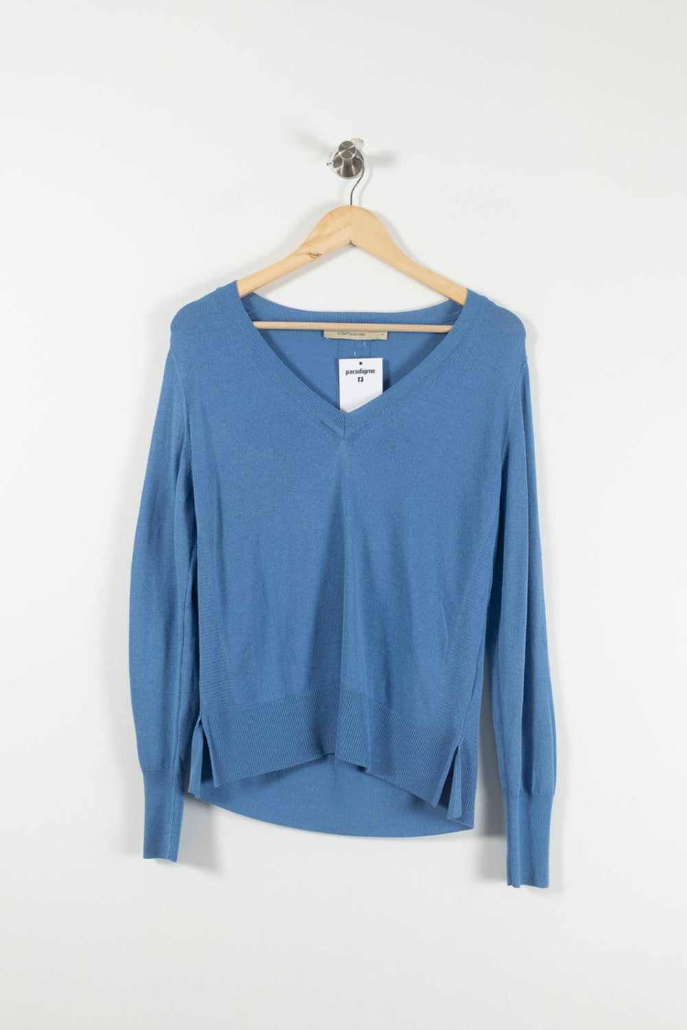 Pull Bleu - Taille L/40 de la marque La Fée Maraboutée | PARAD90288 - Vendu par Paradigme - Image 2
