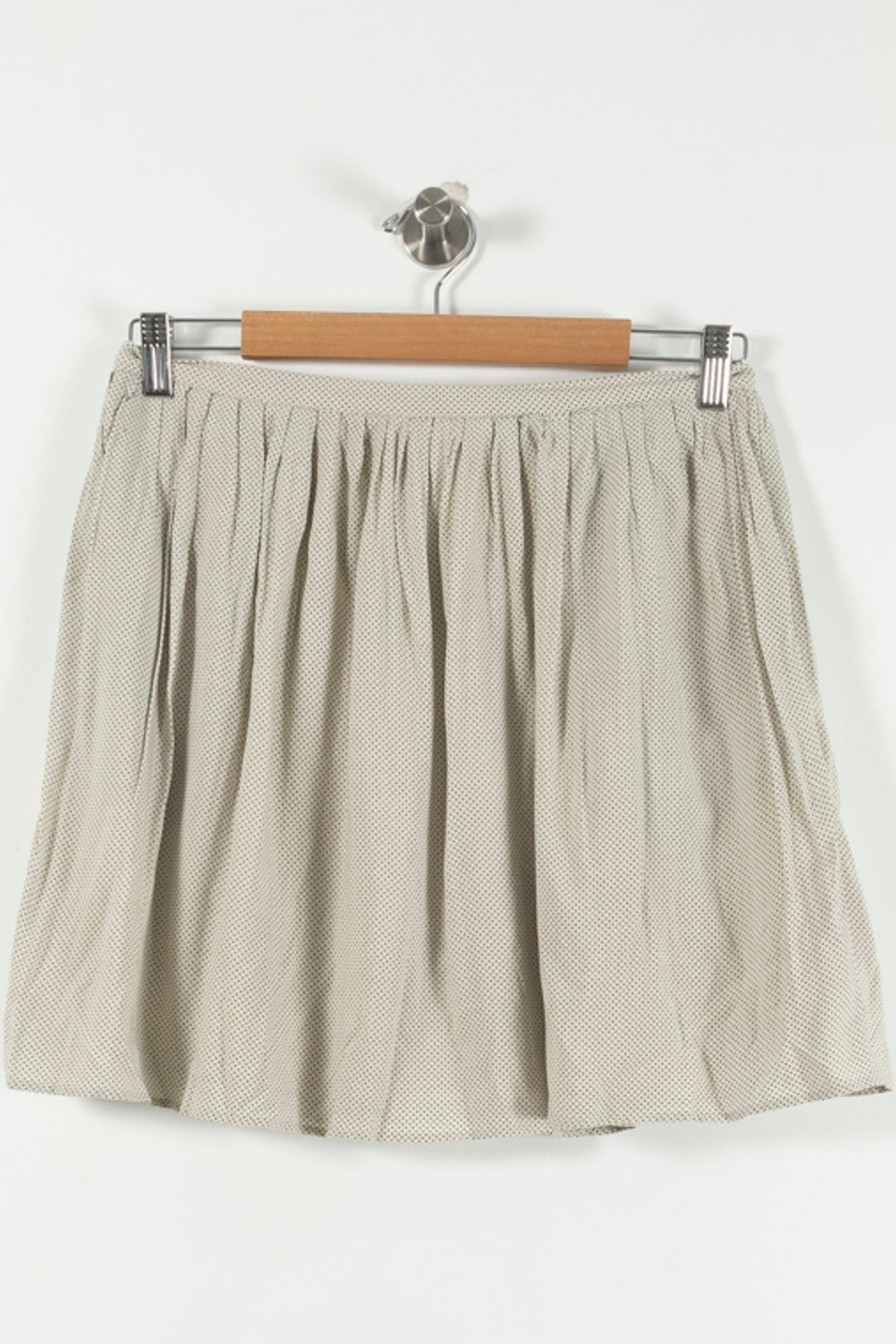 Jupe Courte Beige - Taille L/40 de la marque Galeries Lafayette | PARAD90303 - Vendu par Paradigme - Image 2
