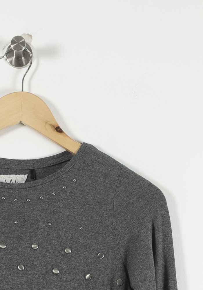 Sweat Gris - Taille XXS/32 de la marque IKKS | PARAD90308 - Vendu par Paradigme - Image 3