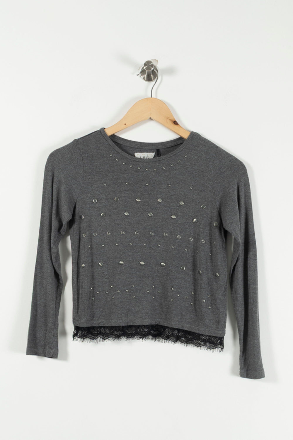 Sweat Gris - Taille XXS/32 de la marque IKKS | PARAD90308 - Vendu par Paradigme - Image 2