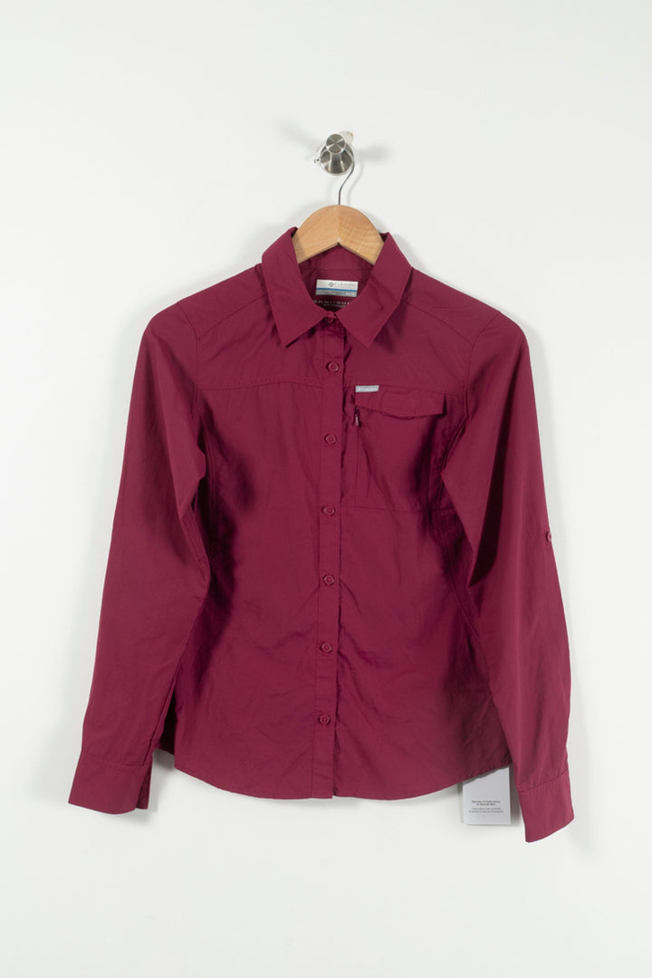 Chemise Bordeaux - Taille XS/34 de la marque Columbia | PARAD90313 - Vendu par Paradigme - Image 2