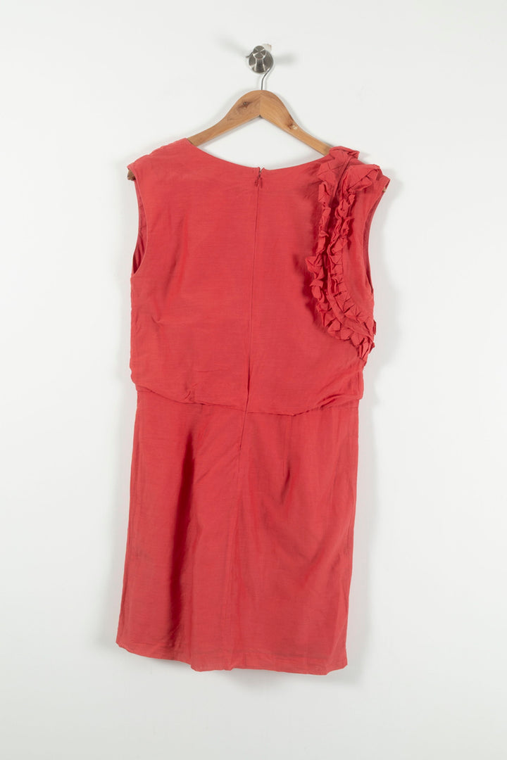 Robe Asymétrique Rose - Taille M/38 de la marque Comptoir des Cotonniers | PARAD90314 - Vendu par Paradigme - Image 4
