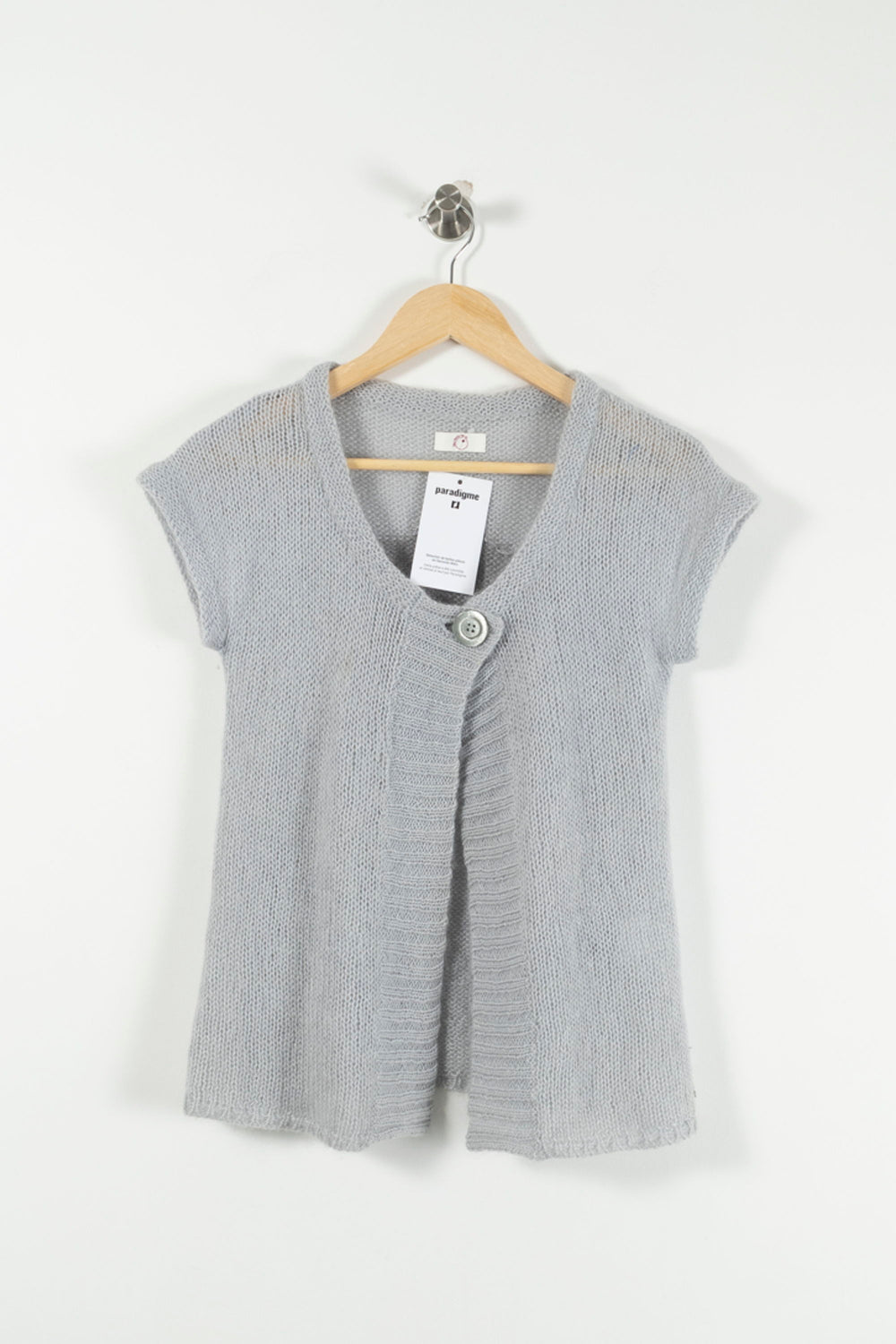 Gilet Gris - Taille M/38 de la marque Des petits hauts | PARAD90319 - Vendu par Paradigme - Image 2