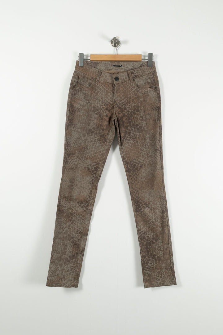 Jean Beige - Taille M/38 de la marque IKKS | PARAD90322 - Vendu par Paradigme - Image 2