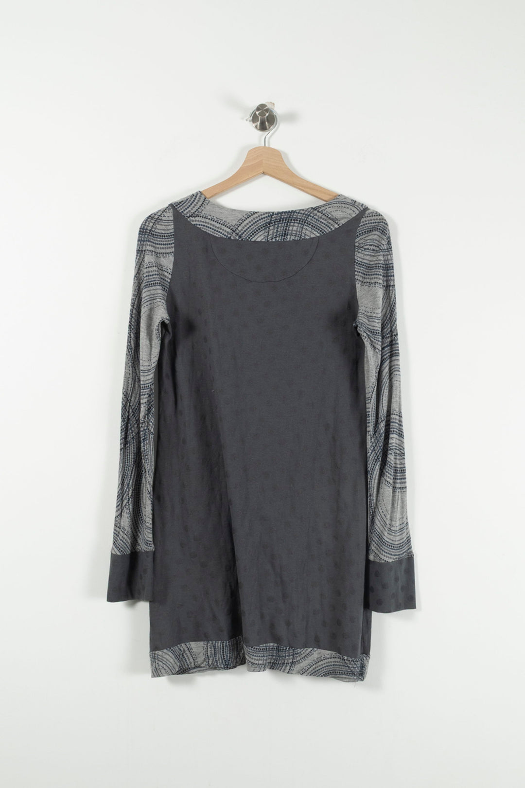 Robe Courte Grise et Grise Clair - Taille M/38 de la marque One Step | PARAD90323 - Vendu par Paradigme - Image 4