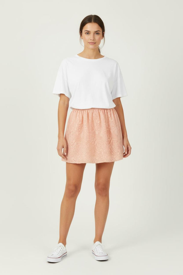 Jupe Courte Orange - Taille S/36 de la marque Suncoo | PARAD90324 - Vendu par Paradigme - Image 1