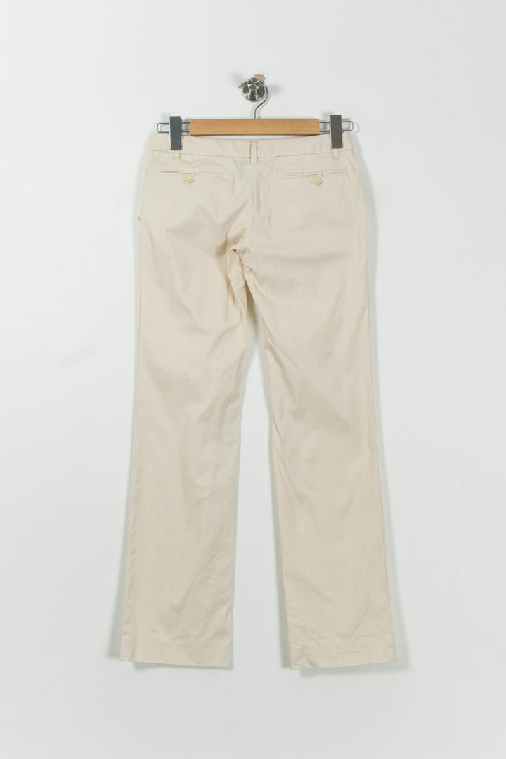 Pantalon Beige - Taille S/36 de la marque Paul & Joe | PARAD90329 - Vendu par Paradigme - Image 4