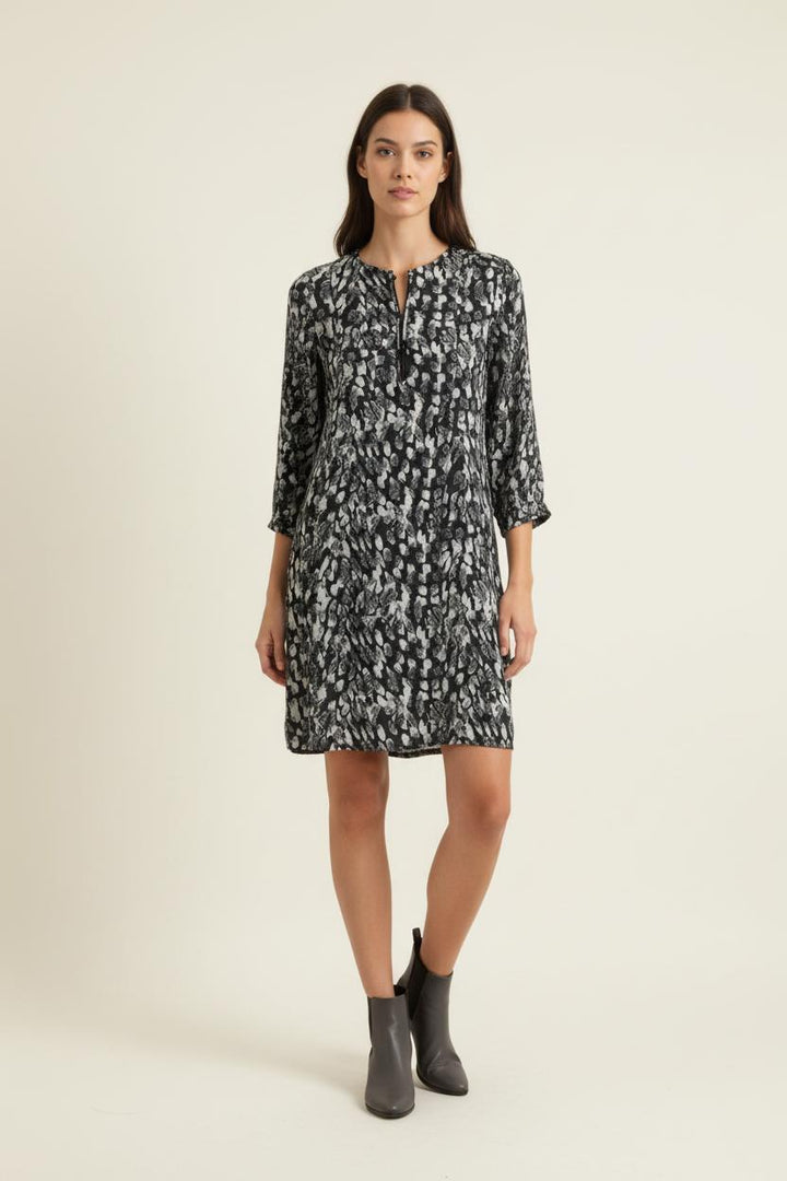 Robe Noire et Grise - Taille S/36 de la marque One Step | PARAD90334 - Vendu par Paradigme - Image 1