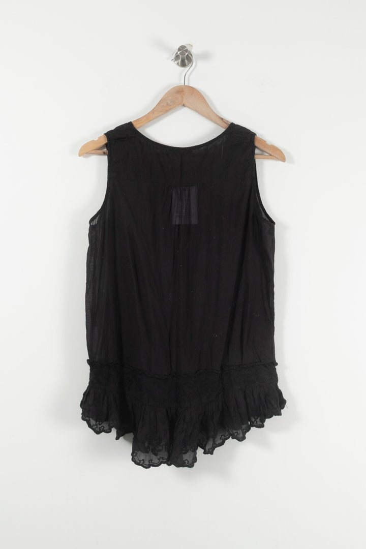 Blouse Noire - Taille S/36 de la marque Mes Demoiselles Paris | PARAD90338 - Vendu par Paradigme - Image 4