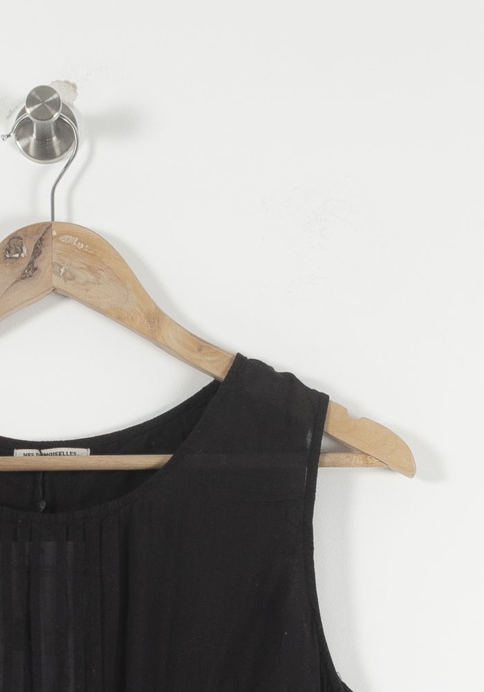 Blouse Noire - Taille S/36 de la marque Mes Demoiselles Paris | PARAD90338 - Vendu par Paradigme - Image 3