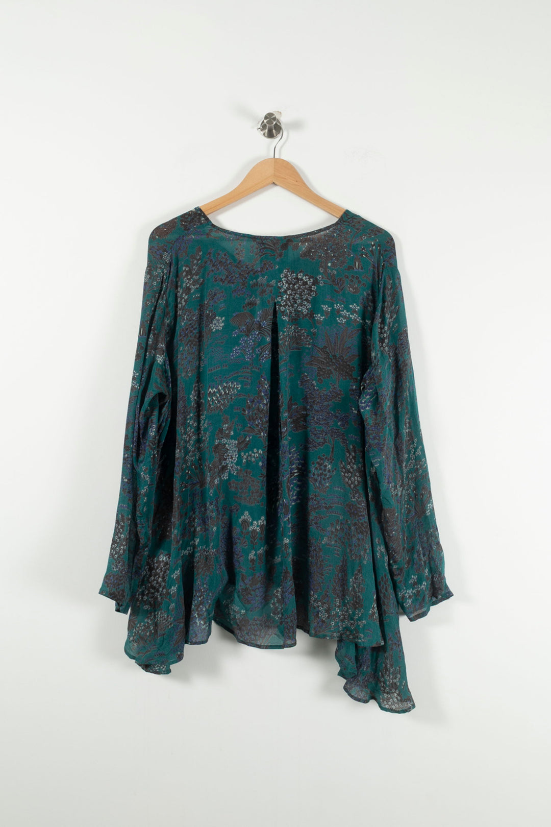 Blouse Verte et Noire - Taille T.U. de la marque Mes Demoiselles Paris | PARAD90342 - Vendu par Paradigme - Image 4