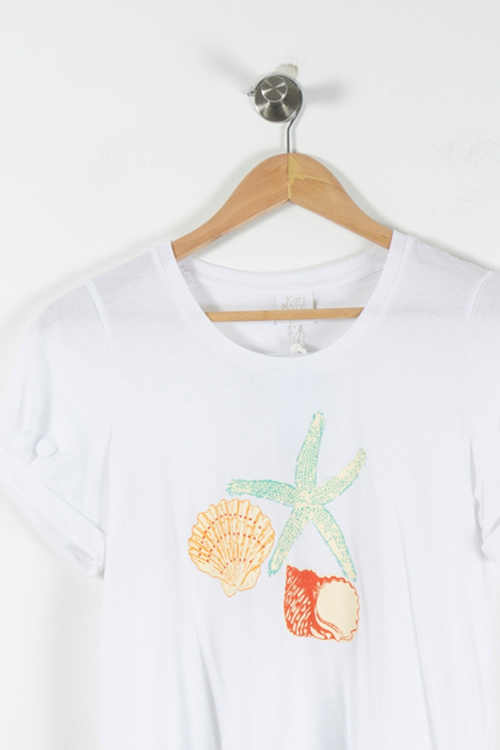 Tee-shirt Blanc - Taille S/36 de la marque Karl Marc John | PARAD90346 - Vendu par Paradigme - Image 2