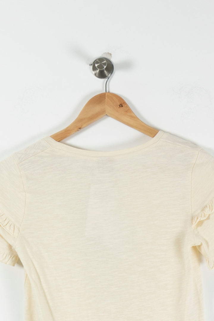 Tee-shirt Manches Courtes Beige - Taille S/36 de la marque Karl Marc John | PARAD90349 - Vendu par Paradigme - Image 4