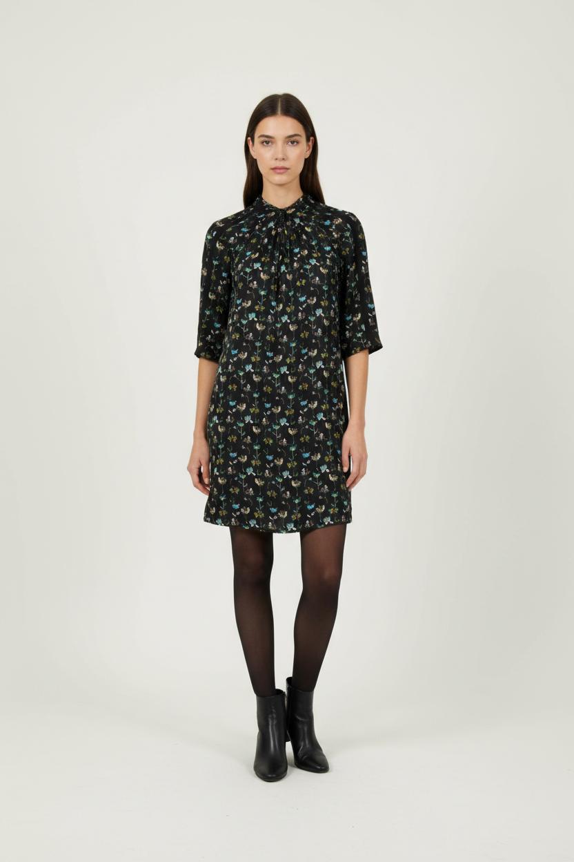 Robe Courte Noire - Taille XS/34 de la marque One Step | PARAD90367 - Vendu par Paradigme - Image 1