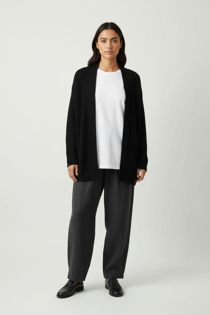 Cardigan Noir - Taille XS/34 de la marque IKKS | PARAD90368 - Vendu par Paradigme - Image 1