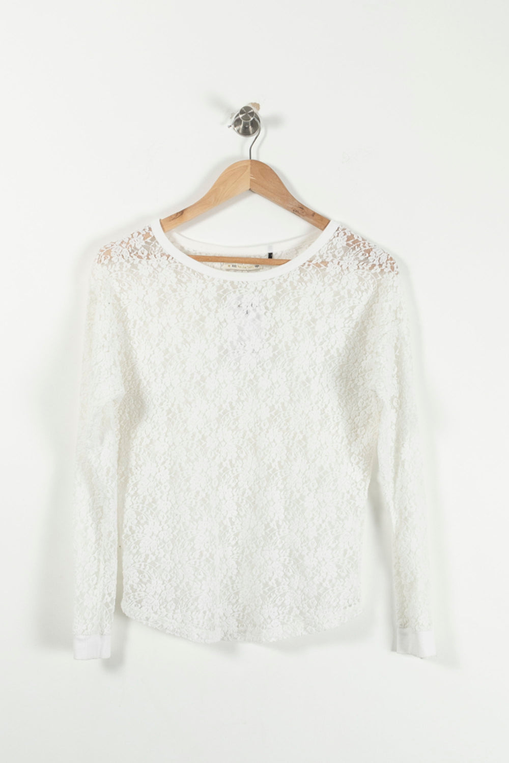 Pull Blanc - Taille M/38 de la marque IKKS | PARAD90372 - Vendu par Paradigme - Image 2