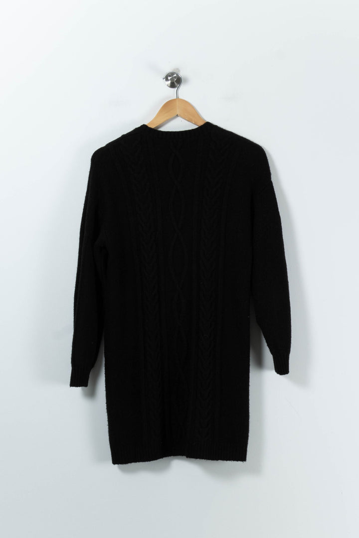 Robe Pull Noire - Taille XS/34 de la marque IKKS | PARAD90376 - Vendu par Paradigme - Image 4