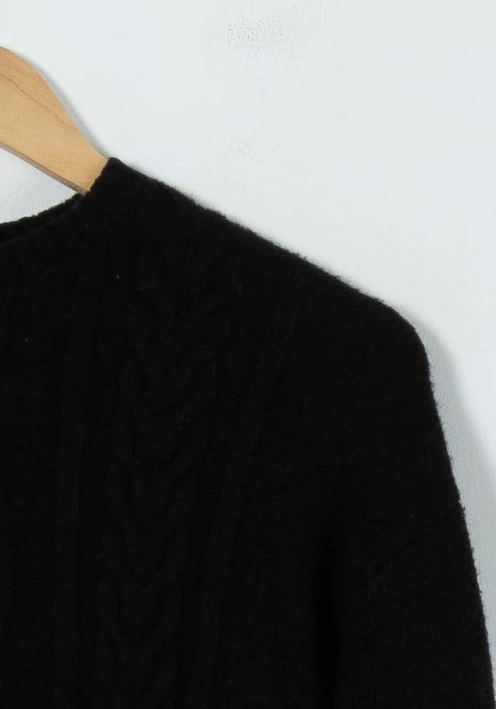 Robe Pull Noire - Taille XS/34 de la marque IKKS | PARAD90376 - Vendu par Paradigme - Image 3