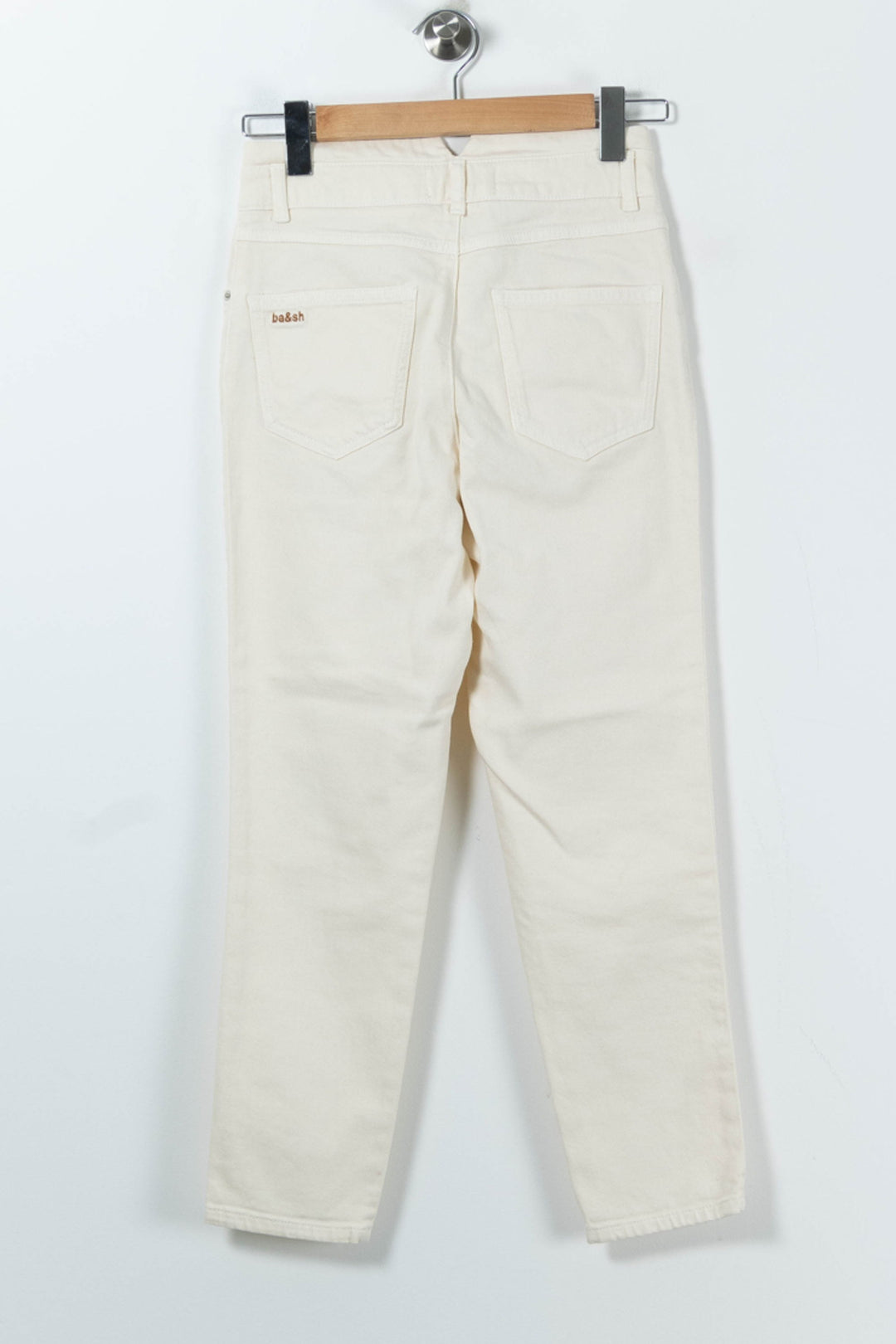 Jean Blanc - Taille XS/34 de la marque ba&sh | PARAD90383 - Vendu par Paradigme - Image 4