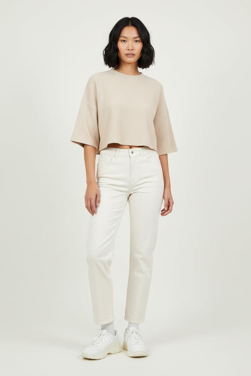 Jean Blanc - Taille XS/34 de la marque ba&sh | PARAD90383 - Vendu par Paradigme - Image 1
