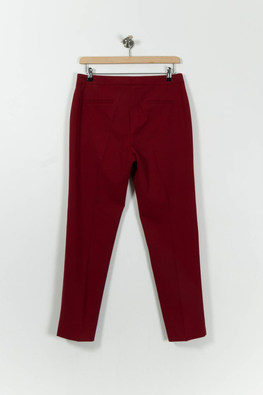 Pantalon De Tailleur Bordeaux - Taille XL/42 de la marque Maison 123 | PARAD90391 - Vendu par Paradigme - Image 4