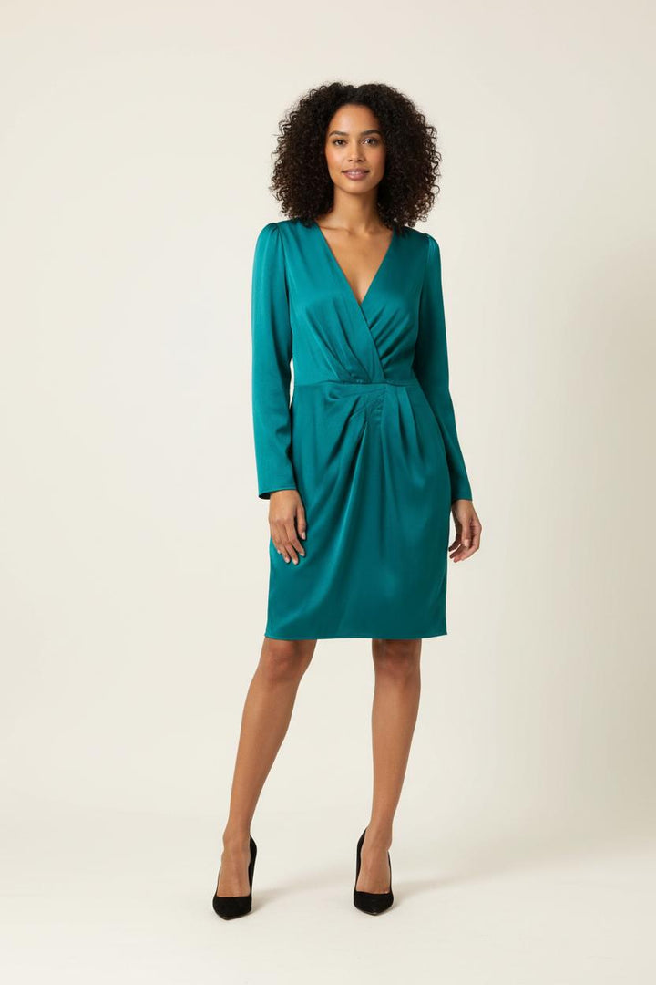 Robe Portefeuille Verte - Taille M/38 de la marque Tara Jarmon | PARAD90406 - Vendu par Paradigme - Image 1