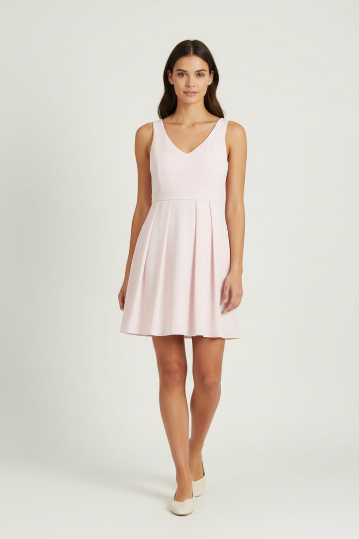 Robe Évasée Rose - Taille L/40 de la marque Claudie Pierlot | PARAD90407 - Vendu par Paradigme - Image 1