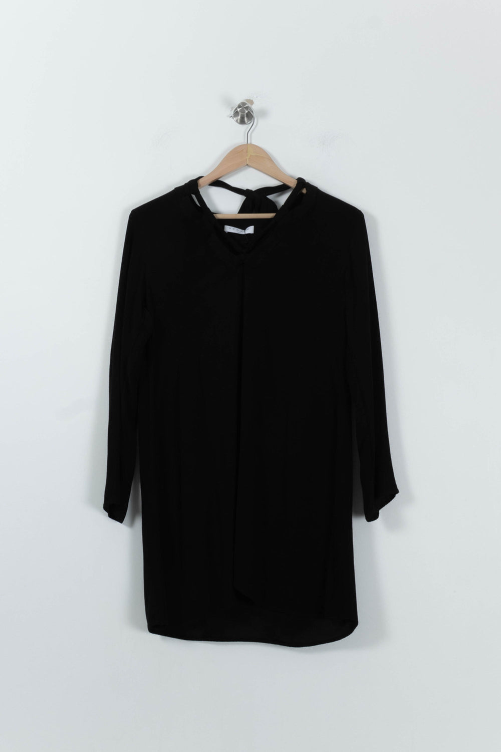 Robe Courte Noire - Taille M/38 de la marque Sandro | PARAD90409 - Vendu par Paradigme - Image 2