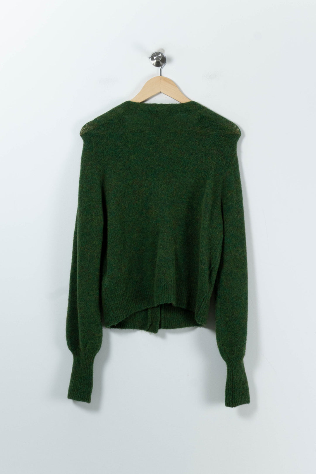 Cardigan Vert - Taille XS/34 de la marque Sessùn | PARAD90415 - Vendu par Paradigme - Image 4