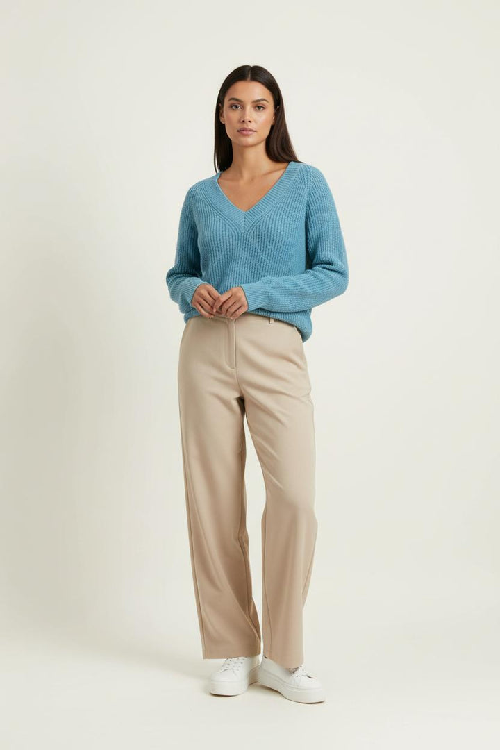 Pull Bleu - Taille S/36 de la marque La Fée Maraboutée | PARAD90435 - Vendu par Paradigme - Image 1