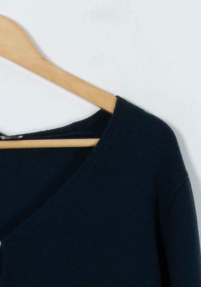 Cardigan Bleu - Taille M/38 de la marque La Fée Maraboutée | PARAD90439 - Vendu par Paradigme - Image 3