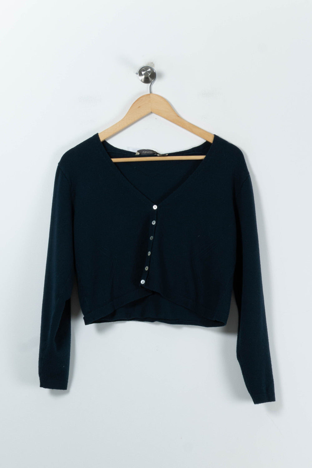 Cardigan Bleu - Taille M/38 de la marque La Fée Maraboutée | PARAD90439 - Vendu par Paradigme - Image 2
