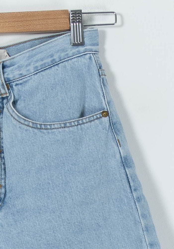 Short en Jean Bleu - Taille XS/34 de la marque SAAJ | PARAD90450 - Vendu par Paradigme - Image 3