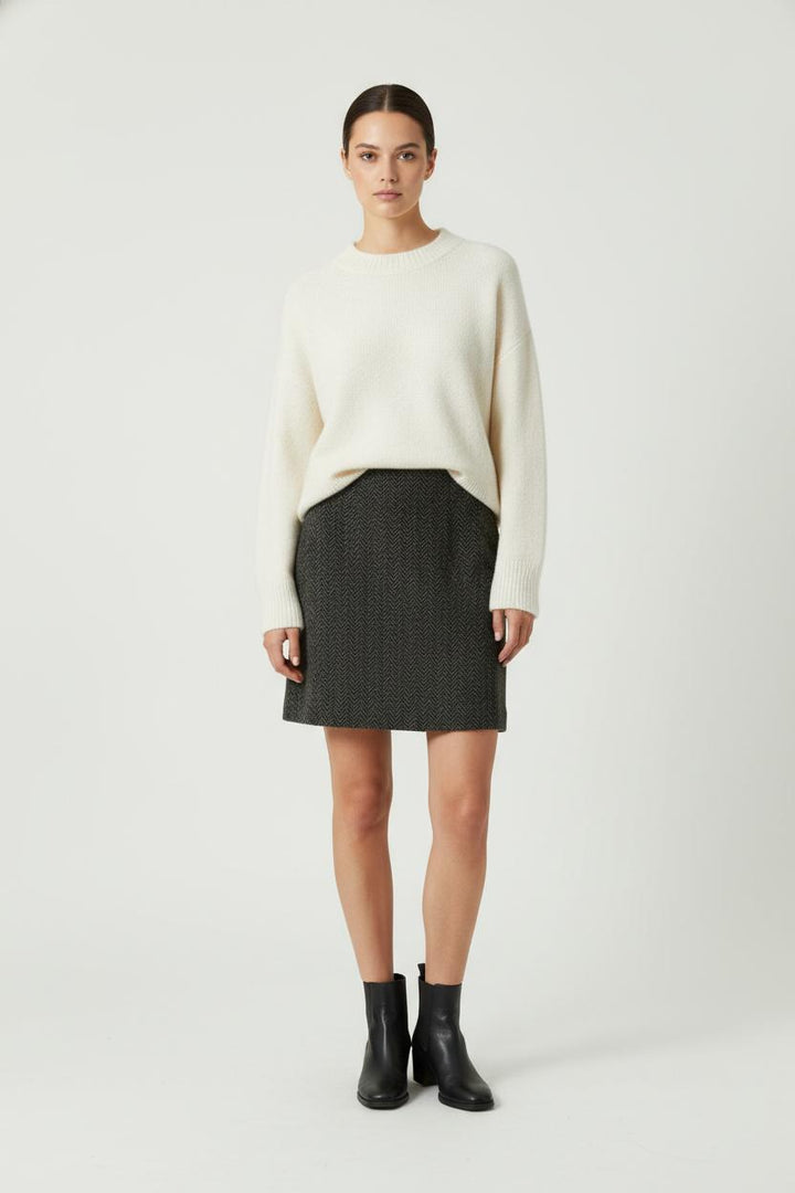Jupe Droite Verte - Taille XS/34 de la marque Des petits hauts | PARAD90454 - Vendu par Paradigme - Image 1