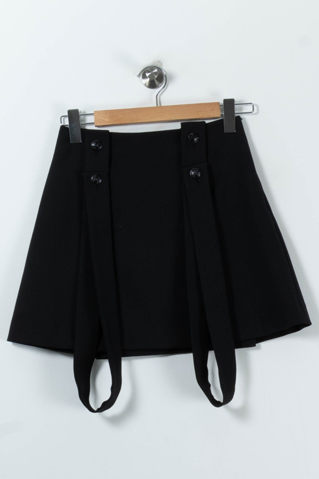 Jupe Patineuse Noire - Taille XS/34 de la marque Claudie Pierlot | PARAD90455 - Vendu par Paradigme - Image 2