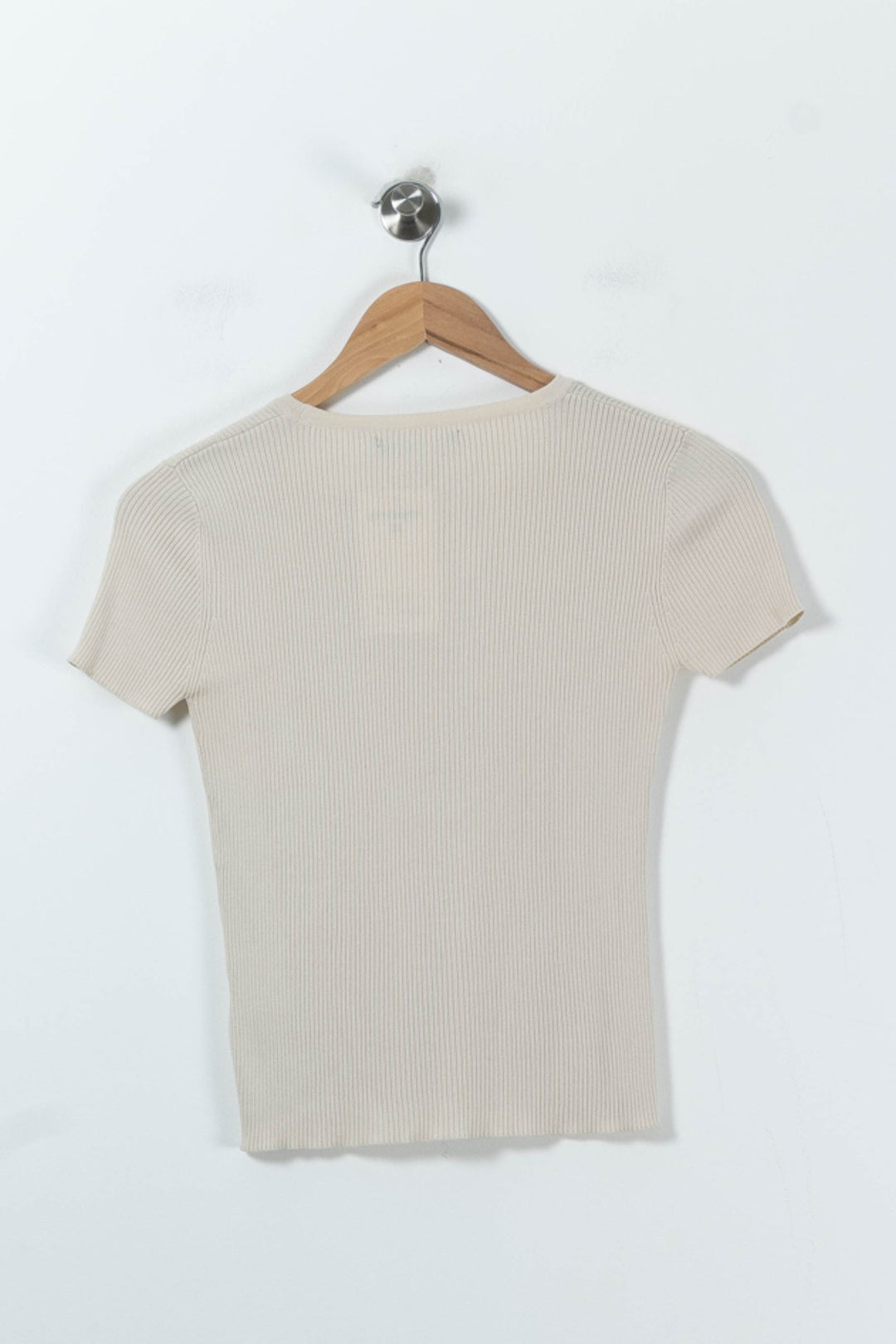 T-shirt Beige - Taille S/36 de la marque Caroll | PARAD90457 - Vendu par Paradigme - Image 4