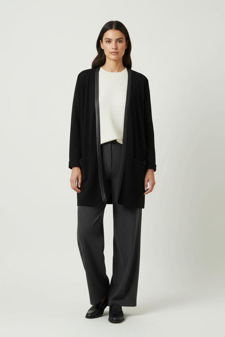 Cardigan Noir - Taille S/36 de la marque IKKS | PARAD90463 - Vendu par Paradigme - Image 1