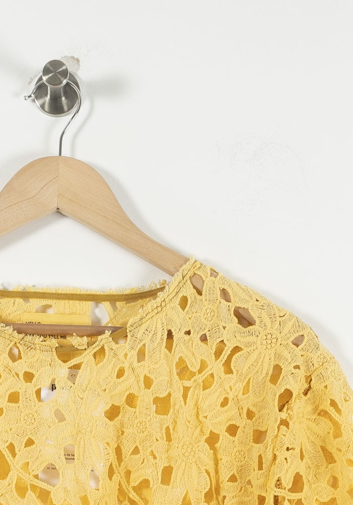 Blouse Jaune - Taille T.U. de la marque Léon & Harper | PARAD90476 - Vendu par Paradigme - Image 3