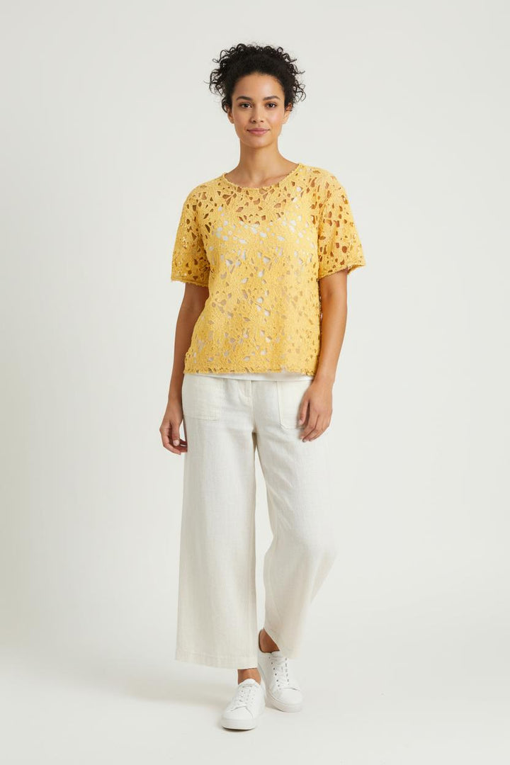 Blouse Jaune - Taille T.U. de la marque Léon & Harper | PARAD90476 - Vendu par Paradigme - Image 1