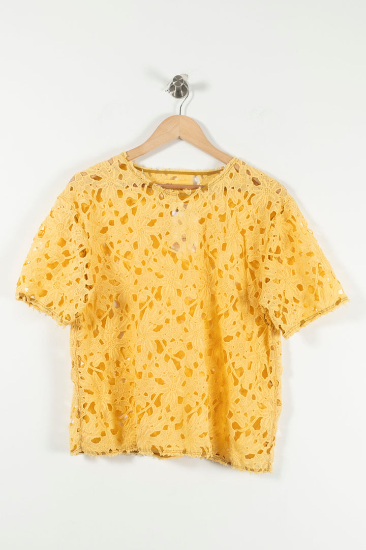 Blouse Jaune - Taille T.U. de la marque Léon & Harper | PARAD90476 - Vendu par Paradigme - Image 2