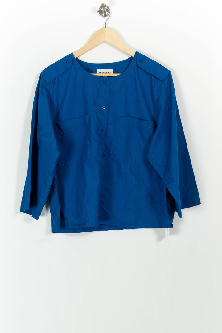 Blouse Bleue - Taille XL/42 de la marque Antik Batik | PARAD90477 - Vendu par Paradigme - Image 2