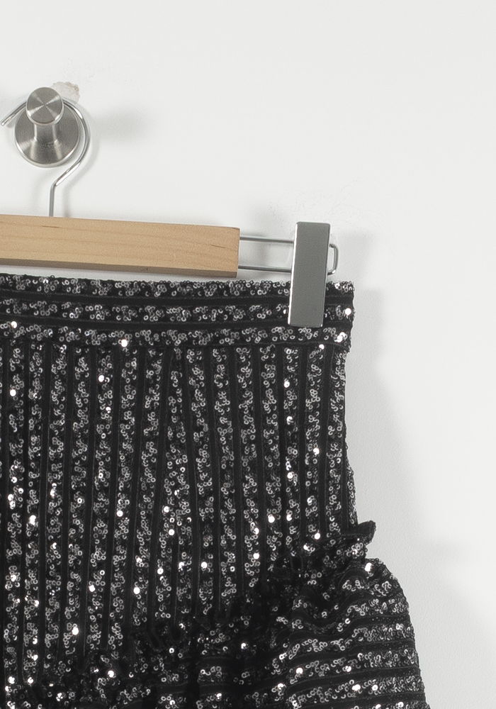 Jupe Courte Noire - Taille L/40 de la marque Sandro | PARAD90484 - Vendu par Paradigme - Image 3