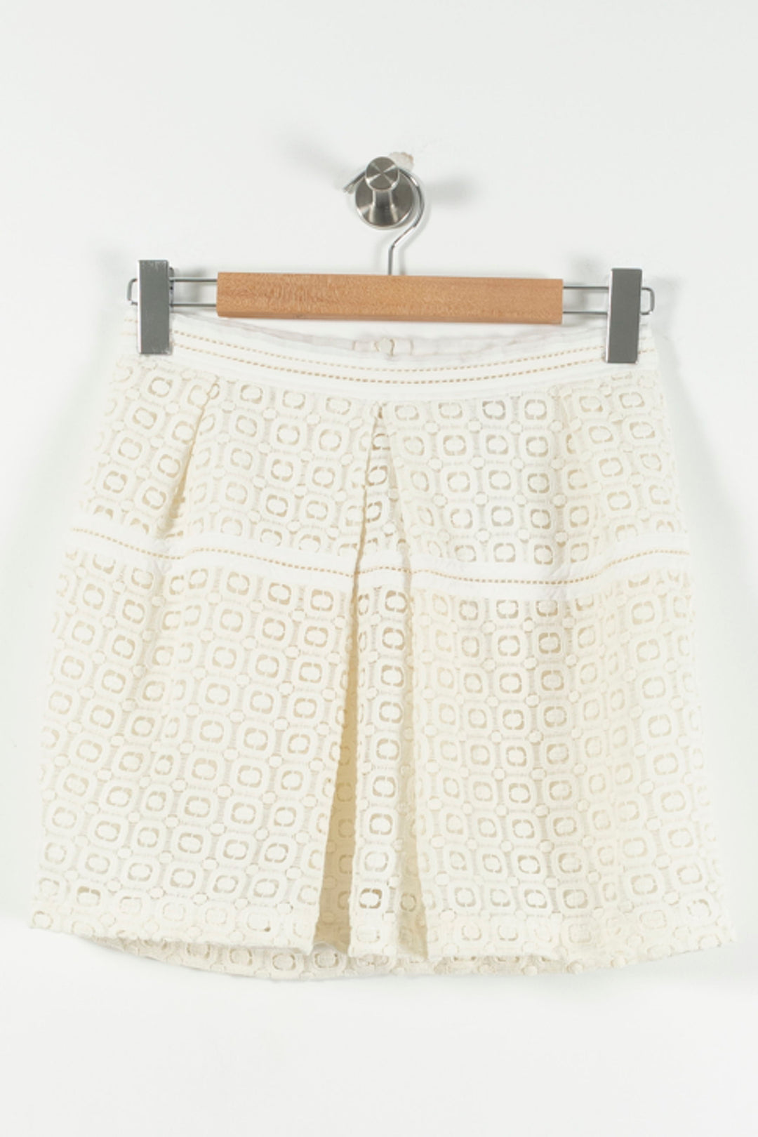 Jupe Courte Blanche - Taille M/38 de la marque Paul & Joe Sister | PARAD90488 - Vendu par Paradigme - Image 2