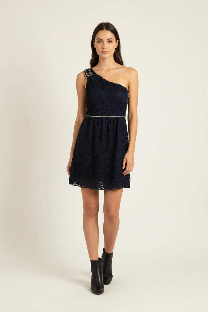 Robe Asymétrique Bleue - Taille S/36 de la marque The Kooples | PARAD90498 - Vendu par Paradigme - Image 1