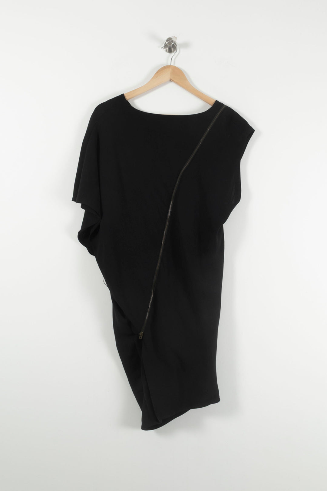 Robe Asymétrique Noire - Taille S/36 de la marque Acne Studios | PARAD90499 - Vendu par Paradigme - Image 4