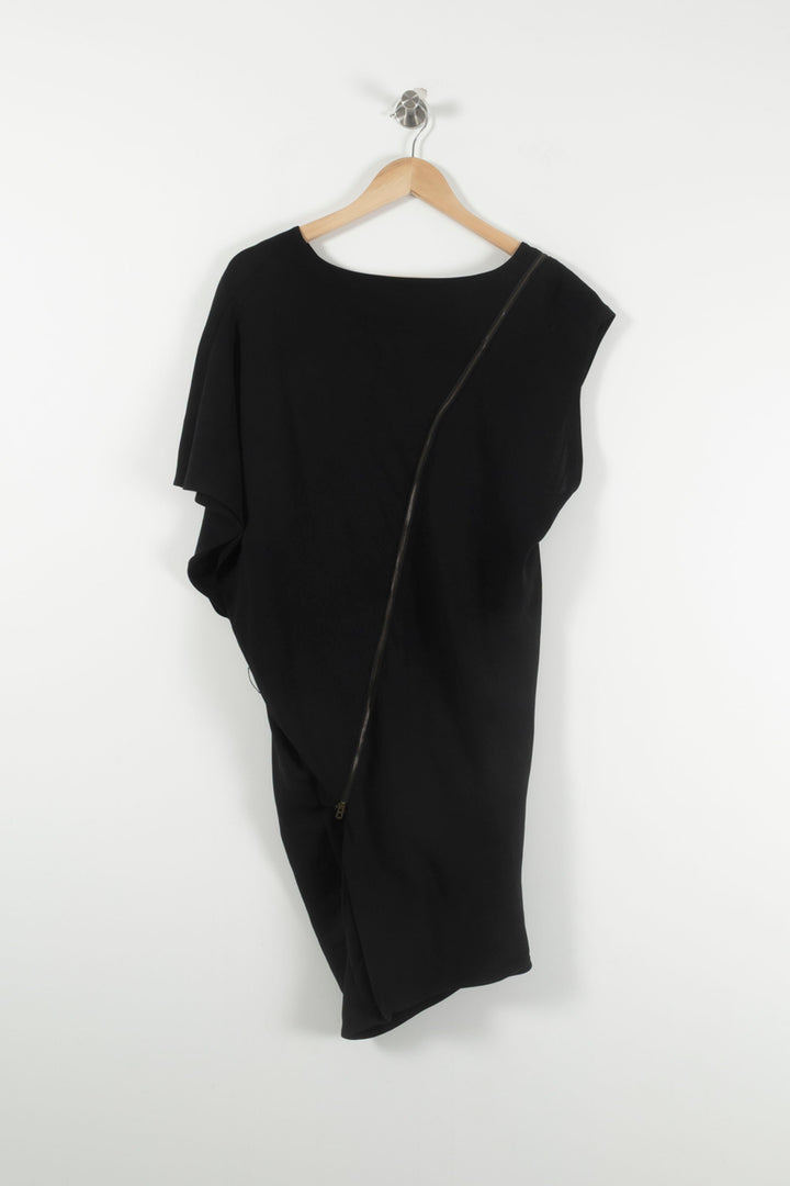 Robe Asymétrique Noire - Taille S/36 de la marque Acne Studios | PARAD90499 - Vendu par Paradigme - Image 4