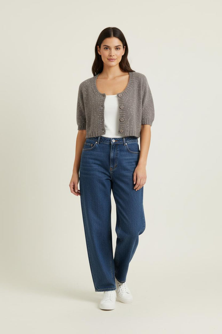 Cardigan Gris - Taille M/38 de la marque Des petits hauts | PARAD90500 - Vendu par Paradigme - Image 1